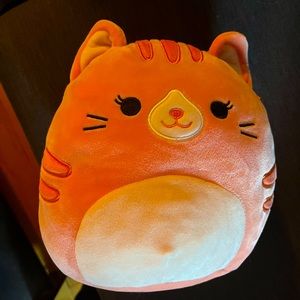 Squishmallow 8” orange cat